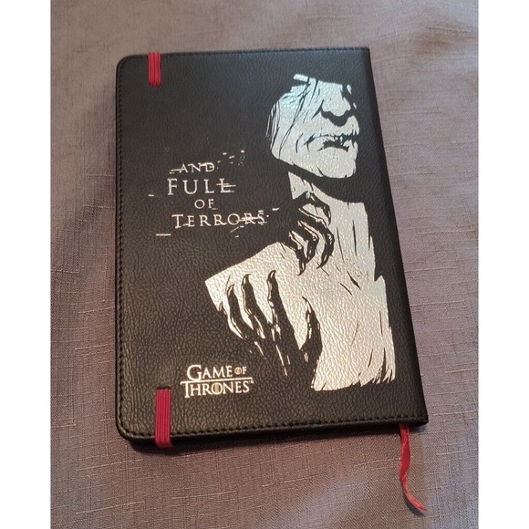 The Night Is Dark and Full Of Terrors Game of Thrones Moleskin Journal Diary NEW - Picture 2 of 6